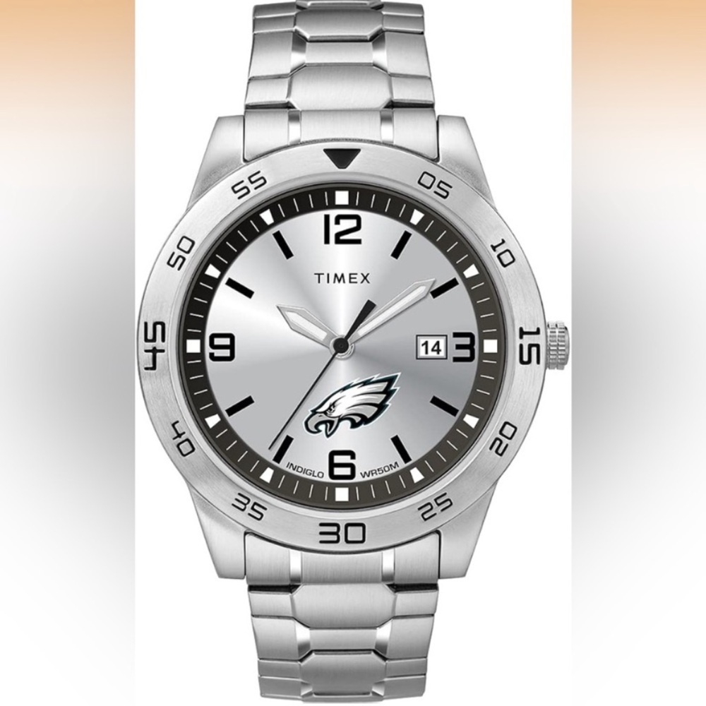 Timex Tribute Men's NFL Citation 42mm Philadelphia Eagles Watch NWOT